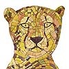 Эскиз мозаичного панно Леопард